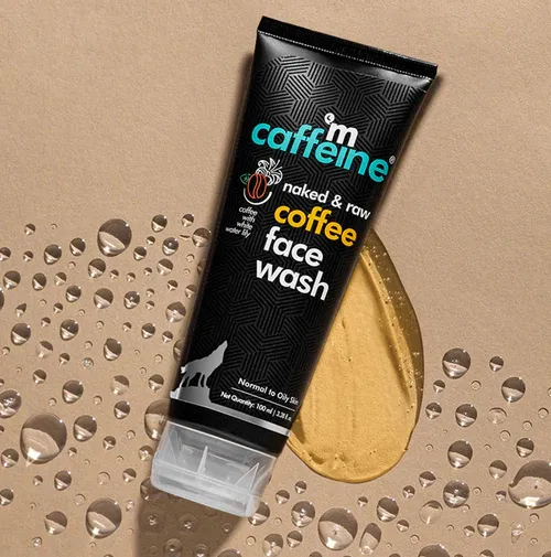 M caffeine coffee face wash