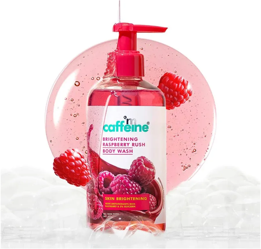 M-caffeine Brightening Raspberry Rush Body Wash
