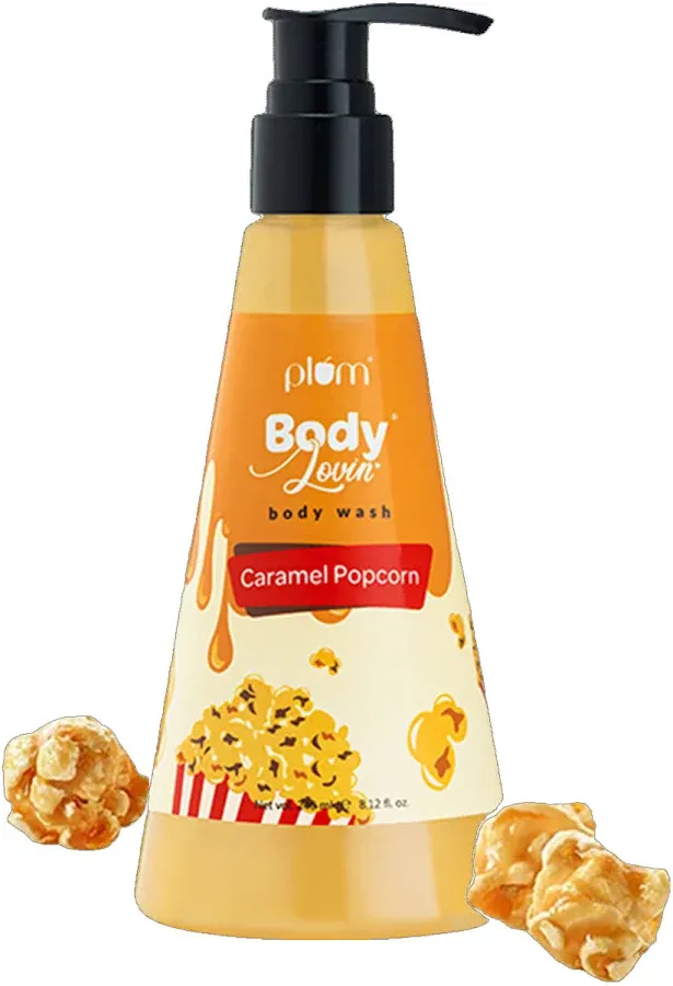 Plum Caramel Popcorn Body Wash