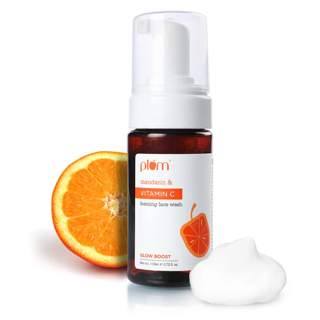 Plum Mandarin & Vitamin C Foaming Face Wash