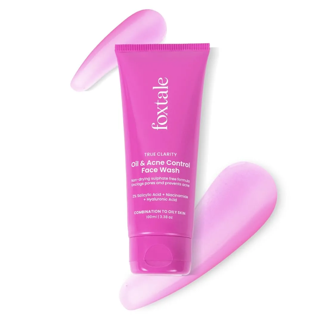 Foxtale Oil & Acne Control Face Wash